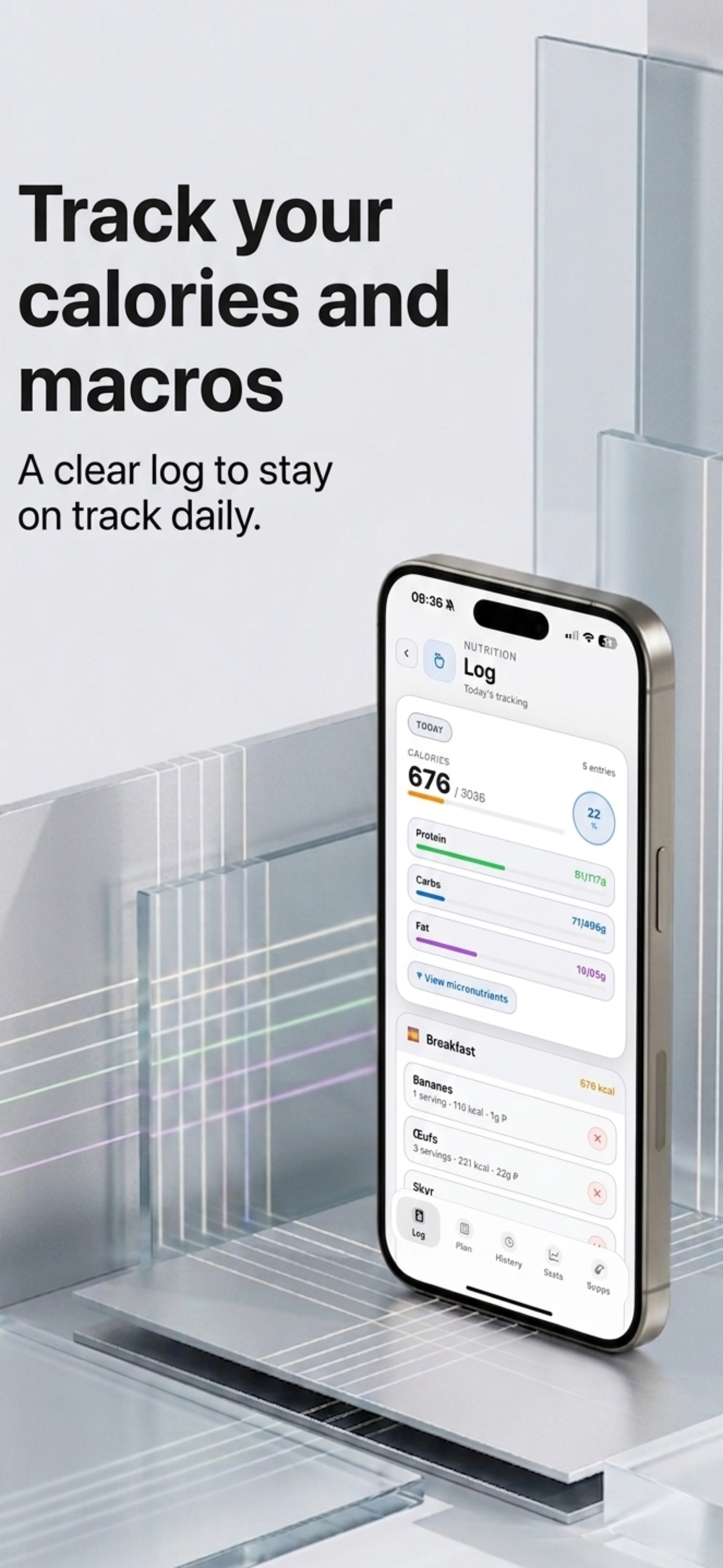 Elyra App Store visual for nutrition.