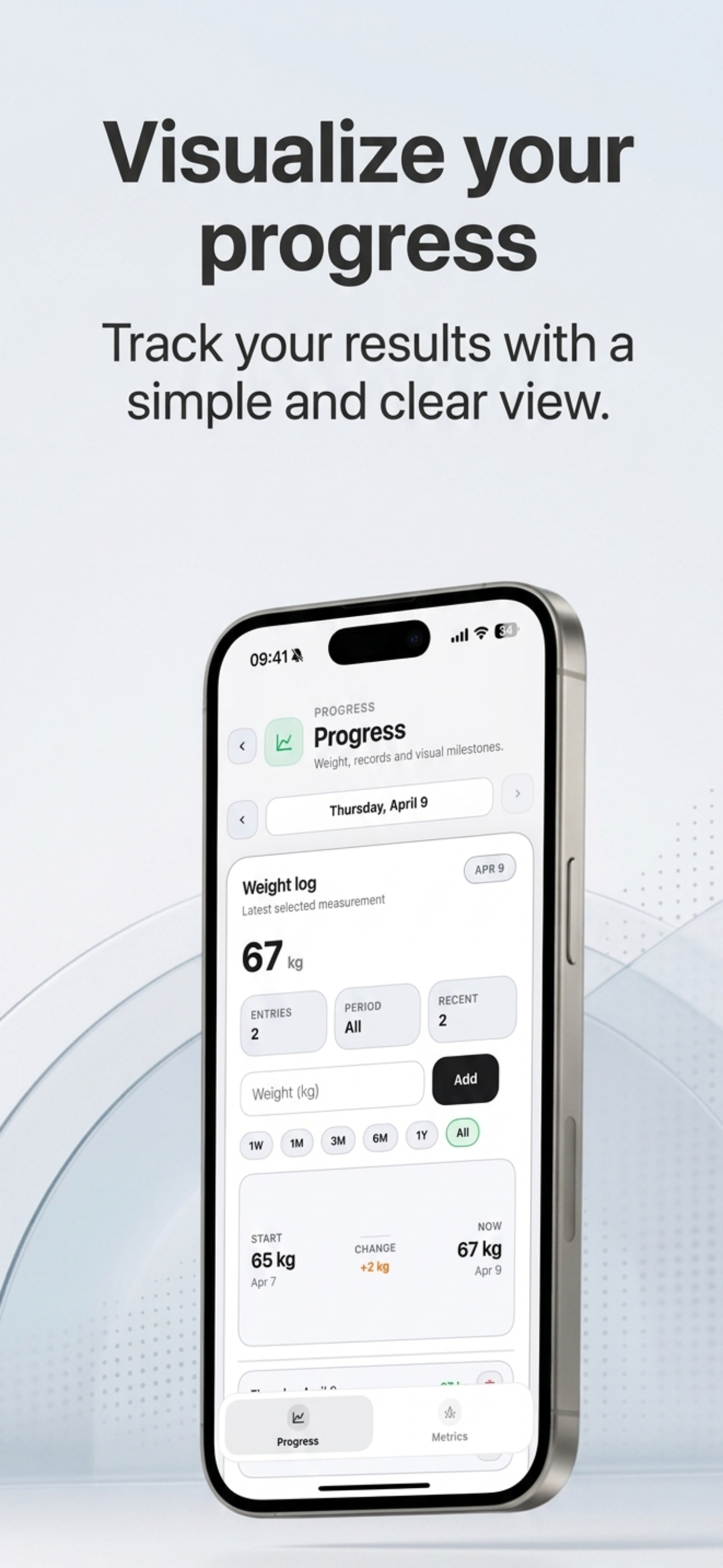 Elyra App Store visual for progress.